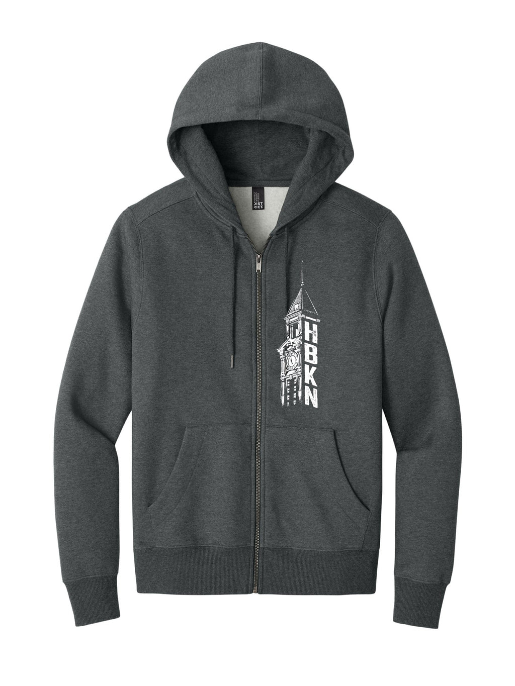 HBKN Clock Tower Full Zip Hood
