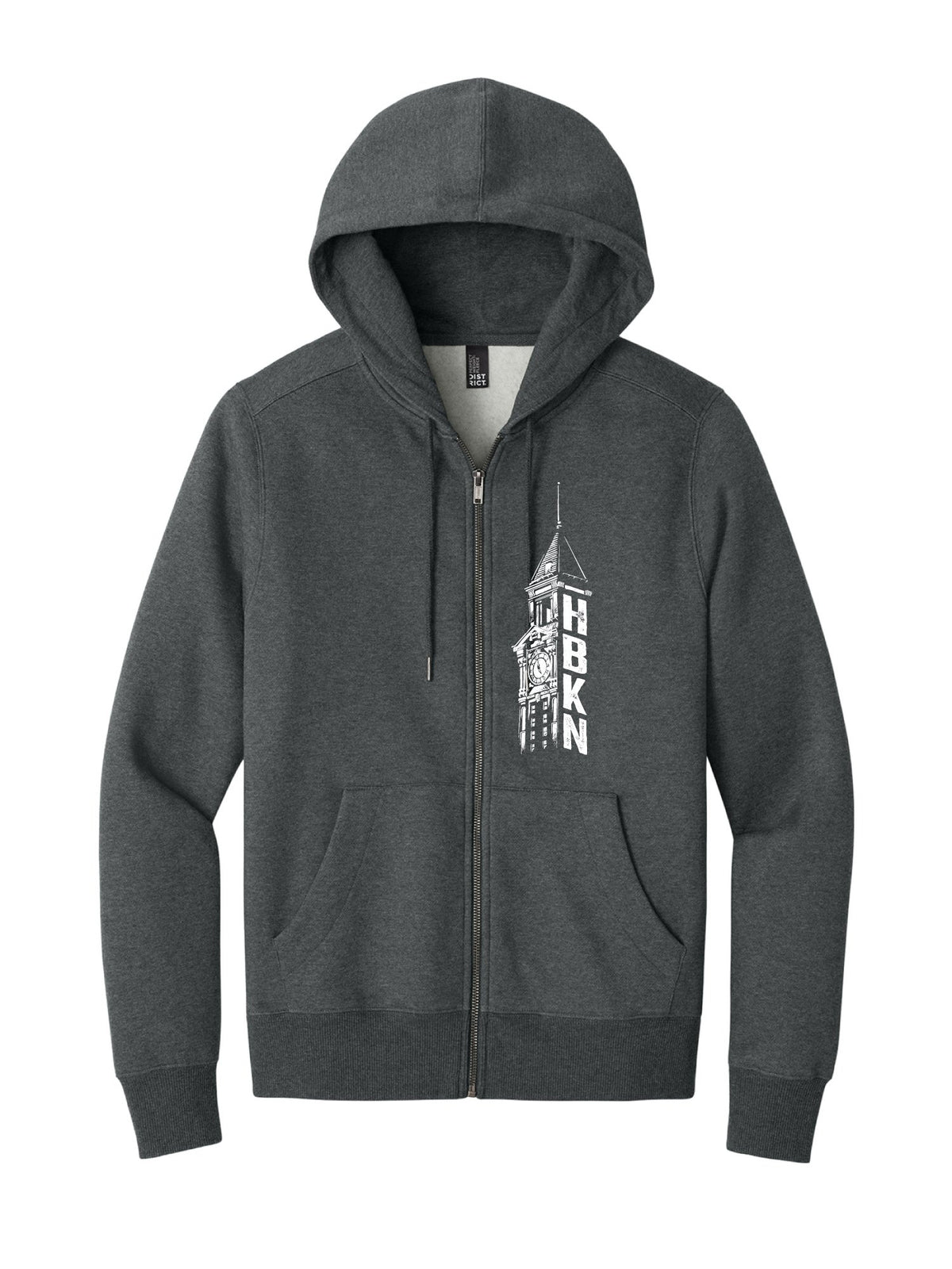 HBKN Clock Tower Full Zip Hood
