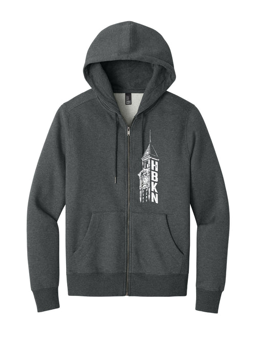 HBKN Clock Tower Full Zip Hood